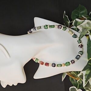 Terracotta Beaded Necklace